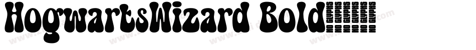 HogwartsWizard Bold字体转换